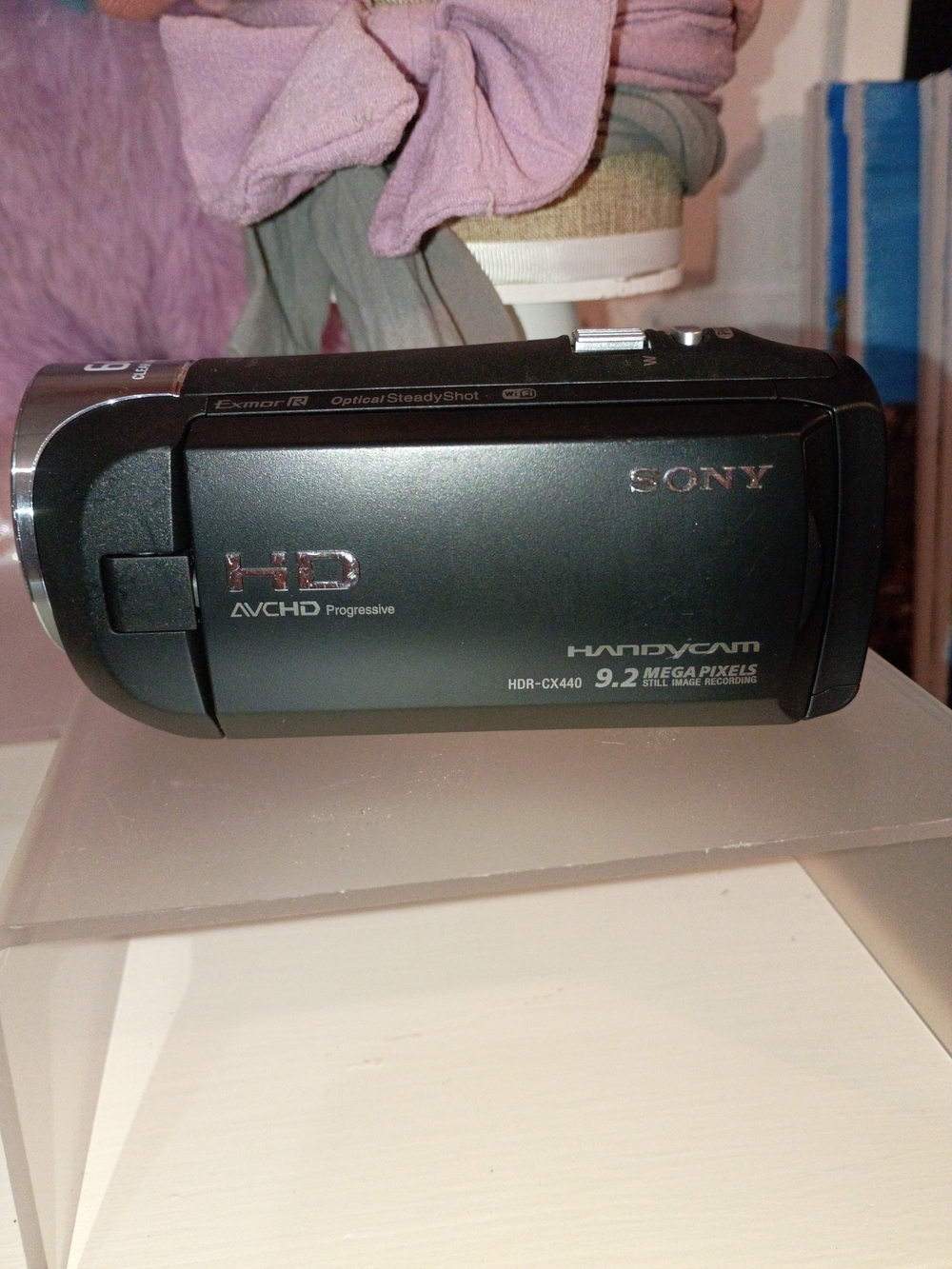Vintage Sony Handycam HDR-CX440 Black HD Camcorder
